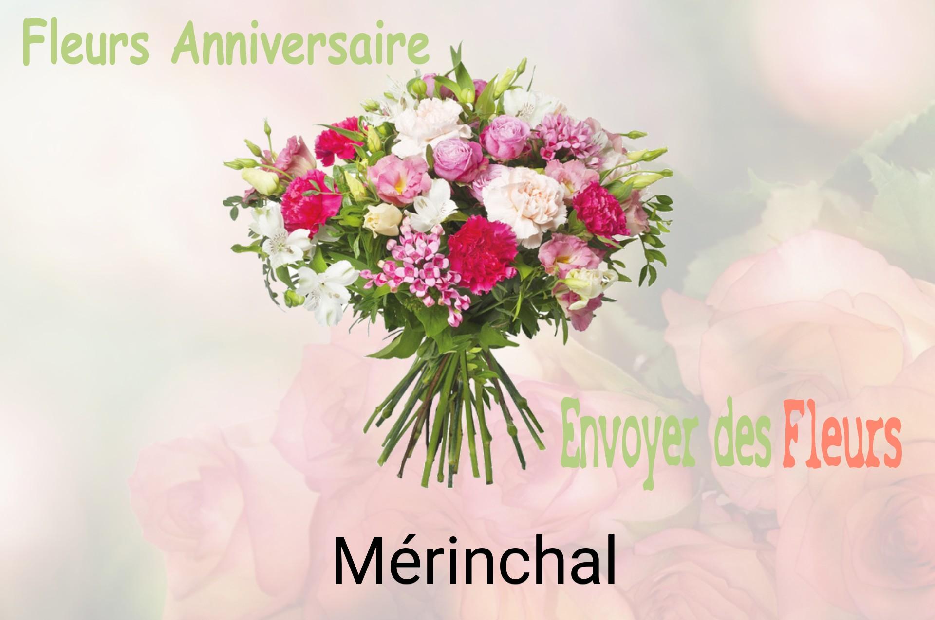 Bouquet de fleurs d’anniversaire livré à Mérinchal