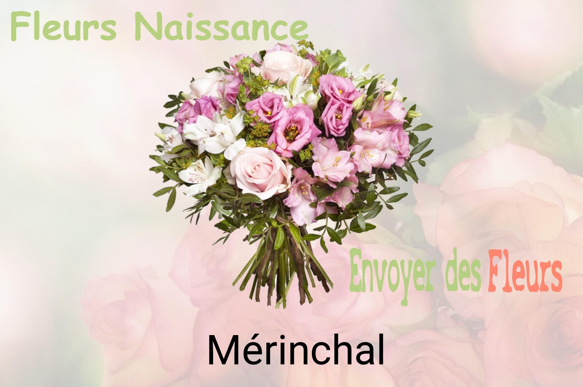 Bouquet de fleurs de naissance livré à Mérinchal